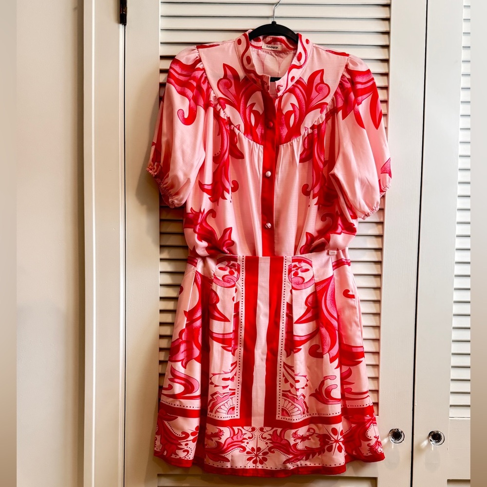 Blouse and matching Skirt Set
